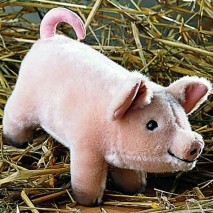 Peluche Cochon 17 cm