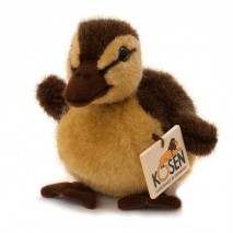 Peluche Canard Brun 19 cm