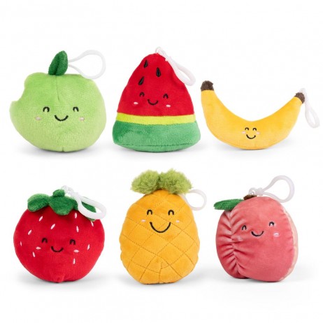 Peluche fruits porte clé 8 12 cm Pièce