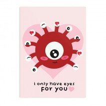 Carte de vux Only Eyes for You