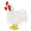 Peluche Coq 38 cm