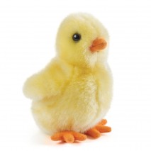Peluche Poussin jaune 12 cm