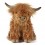 Peluche Grande Vache Highland Sonore 32 cm