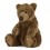 Peluche Ours Brun Médium 24 cm