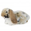 Peluche Lapins Bélier brun 25 cm