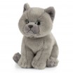 Peluche Chaton British Shorthair 17 cm