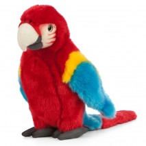 Peluche Ara rouge 27 cm