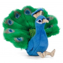 Peluche Paon 25 cm