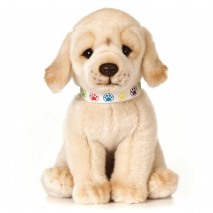 Peluche Chiot Golden Labrador Géant 30 cm