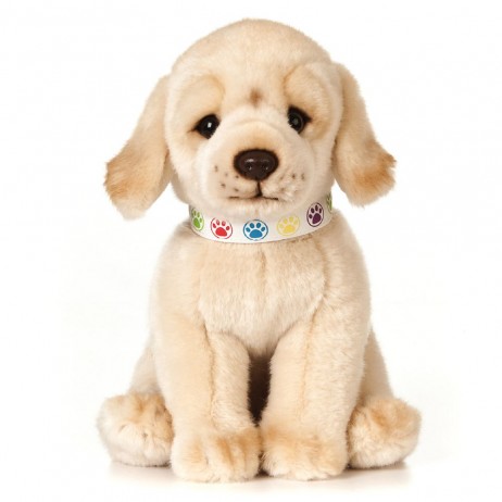 Peluche Chiot Golden Labrador Géant 30 cm