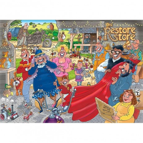 Puzzle 1000 p Restauration Complète Wasgij