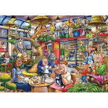 Puzzle 1000 p Folie Féline Wasgij