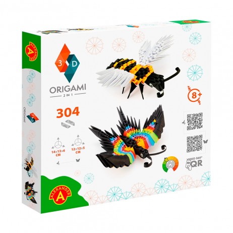 Origami 3D Papillon Abeille Origami 3D Papillon Abeille