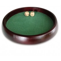 Piste de Dés 34 cm avec 2 dés