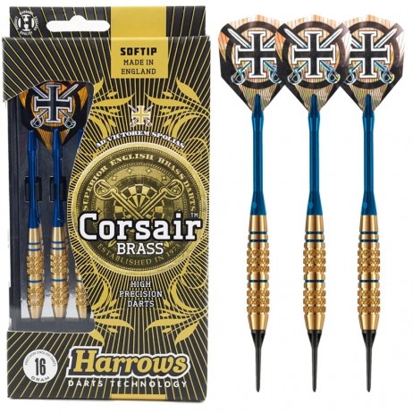 Fléchettes Corsair 18G Bleues Soft Tip