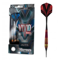 Fléchettes Rouge Soft Tip Vivid Brass 18Gr