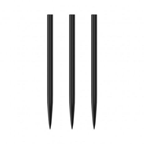 Pointes de Fléchettes Acier Noir 44 MM