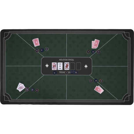 Tapis de Poker Vert 138x79cm