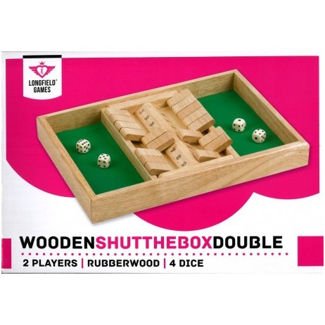 Shut the Box Double 34x24x34