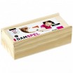 Pions de Dames 30mm avec Coffret Bois