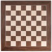 Jeu Échecs Marqueté Noyer Érable 50 x 50 cm avec Pièces