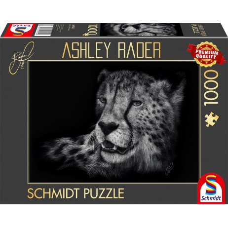 Puzzle 1000p Véloce le Guépard Sous le Signe de la Grâce