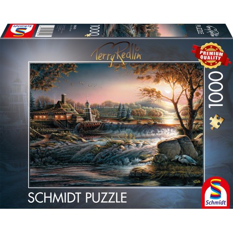 Puzzle 1000 p Nature Sauvage et Lumineuse