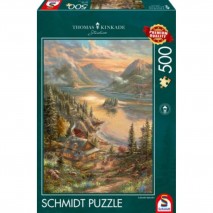 Puzzle 500 p Splendeur au Bord du Lac
