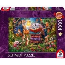 Puzzle 1000 p Contes Sylvestres du Soir