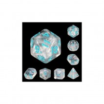 Kit de 7 Dés Frozen Heart
