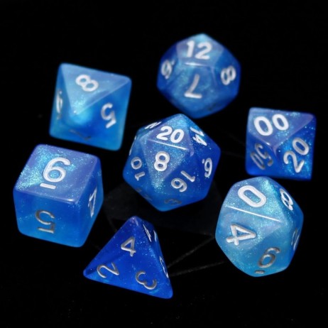 Kit de 7 Dés Mermaid's Tear