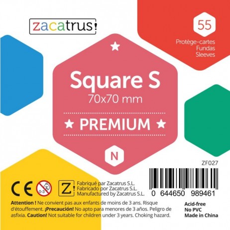 Zacatrus Square Small Premium 70 x 70mm