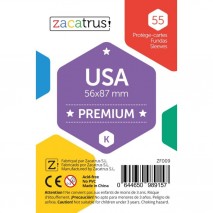 Zacatrus USA premium 56 mm X 87 mm