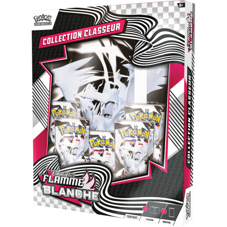 Portfolio A4 Flamme Blanche Pokémon