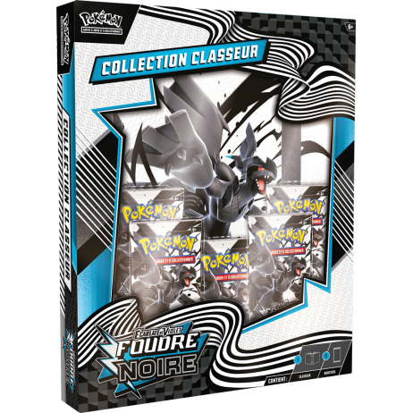 Portfolio A4 Foudre Noire Pokémon