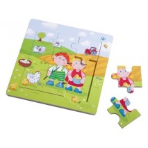 Puzzle cadre bois Paul et Marie