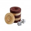 Pions Backgammon en Buis 30mm