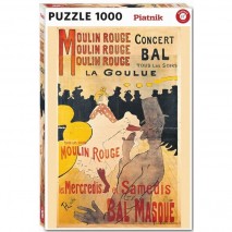 Puzzle 1000 p Toulouse Lautrec La Goulue