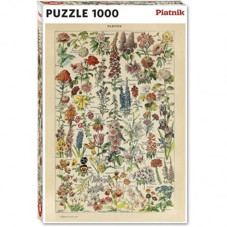 Puzzle 1000 p Millot Fleurs