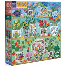 Puzzle 1000 p Floral Cupboard