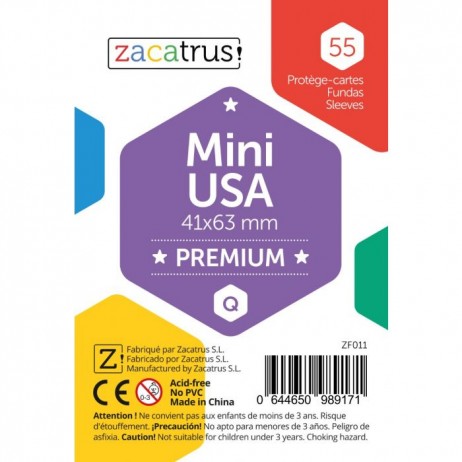 Zacatrus Mini USA Premium 41x63 mm