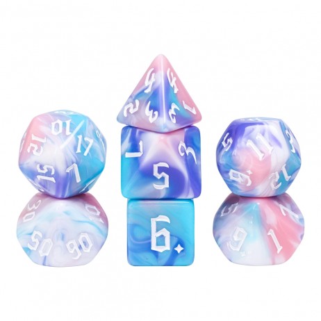 Lot de 7 Dés Conte de Fées