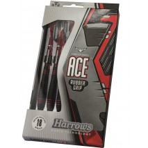 Fléchettes Ace Rubbergrip 18Gr softip
