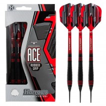 Fléchettes Ace Rubbergrip 16Gr Softip
