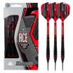 Fléchettes Ace Rubbergrip 16Gr Softip