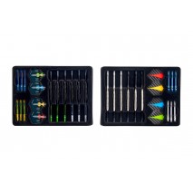 Fléchettes x4 Longfield pointe acier laiton tungstène