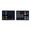Fléchettes x4 Longfield pointe acier laiton tungstène