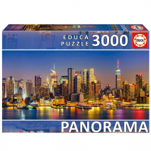 Puzzle 3000 pces Sky Line new York Panorama