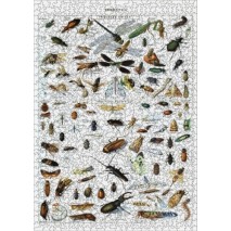 Puzzle 1000p Les Insectes Utiles et Nuisibles