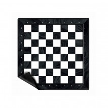 Tapis échecs néoprène 45 cm